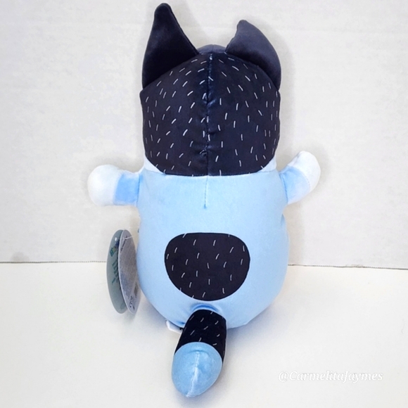 BANDIT 🐶 Bluey's Dad Dog HugMee Bluey X Original Squishmallows ☆ NWT ☆ - Picture 5 of 8